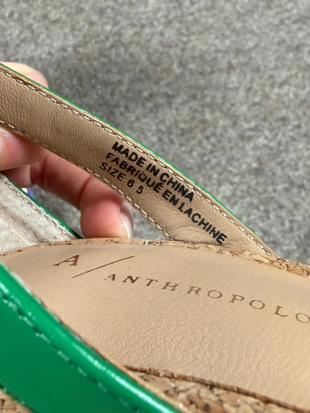 Anthropology Summer Nights Block Heel Colorful Ankle‎ Strap Sandal Women’s 6.5
